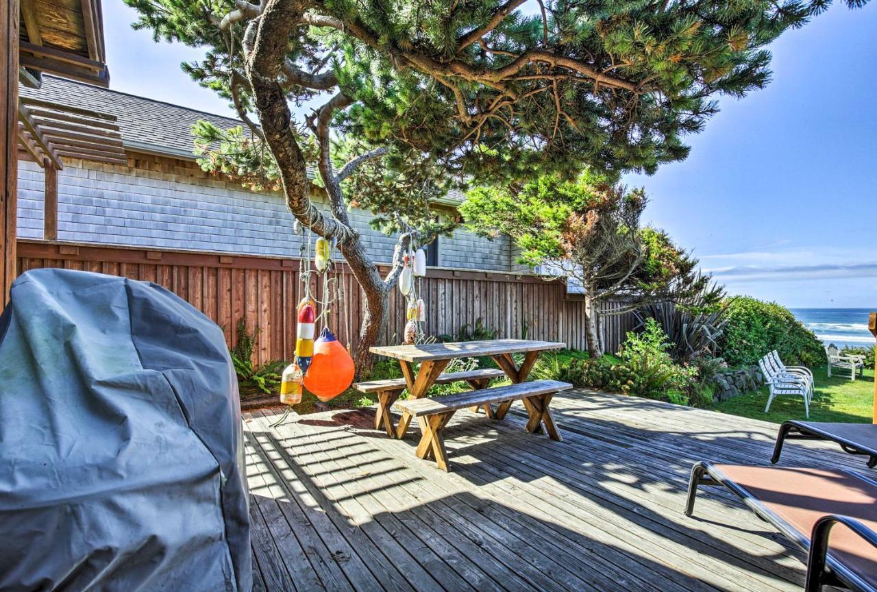 Oceanfront Escape With Pacific Views Surf And Explore Arch Cape Bagian luar foto