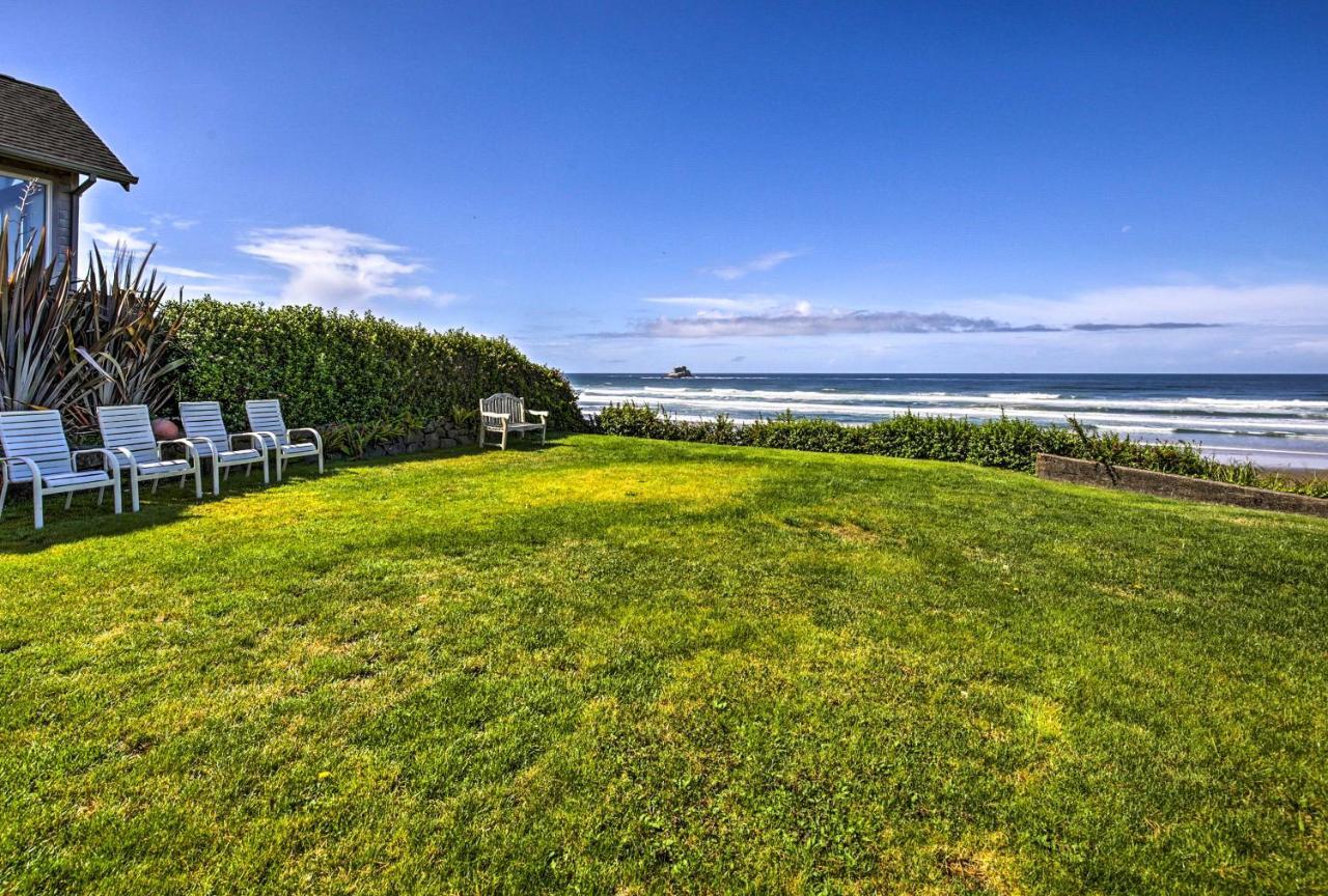 Oceanfront Escape With Pacific Views Surf And Explore Arch Cape Bagian luar foto